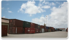 stacked containers